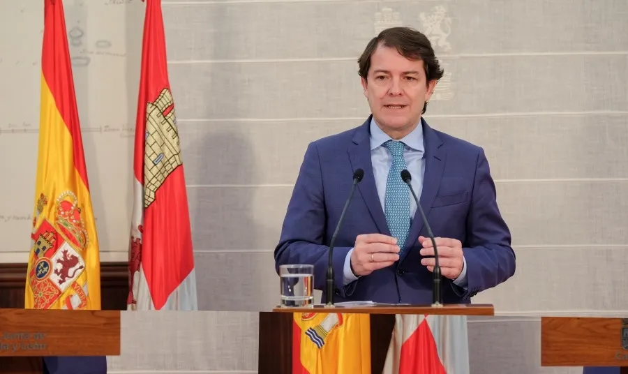 Alfonso Fernández Mañueco, presidente de Castilla y León