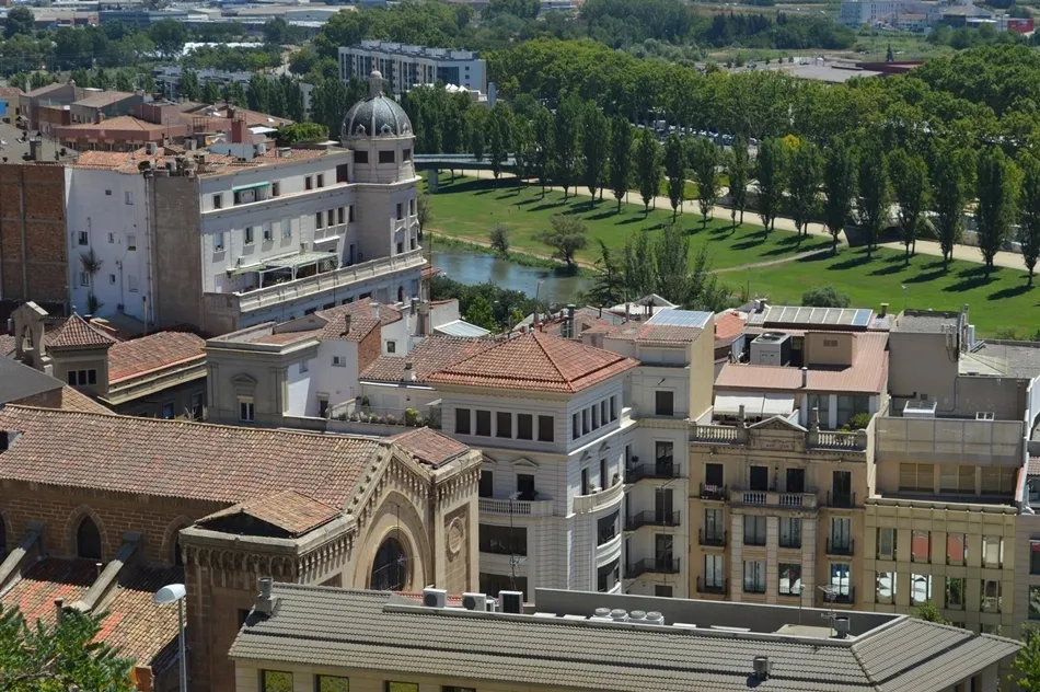 Vista de Lleida. Foto: EP