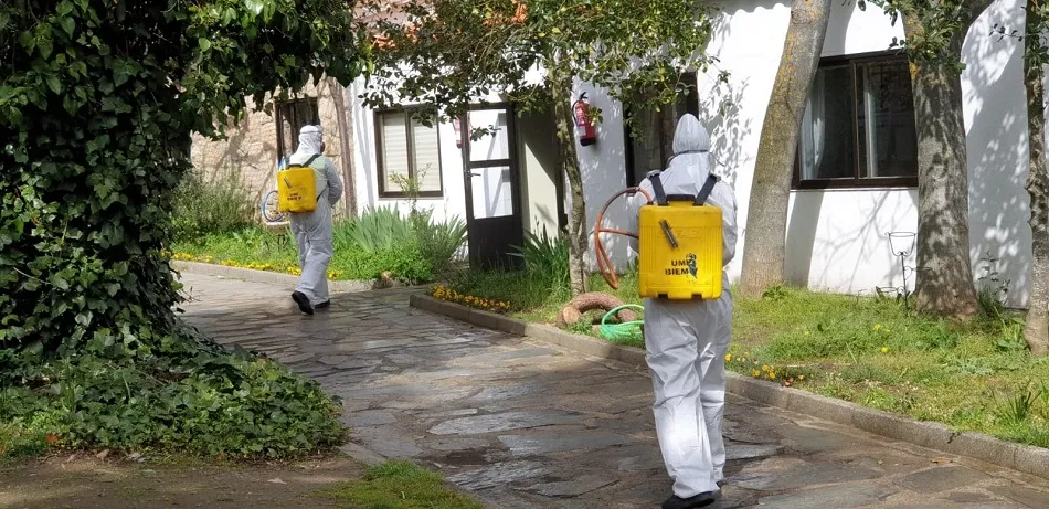 Efectivos de la UME en jornadas pasadas en la provincia de Salamanca