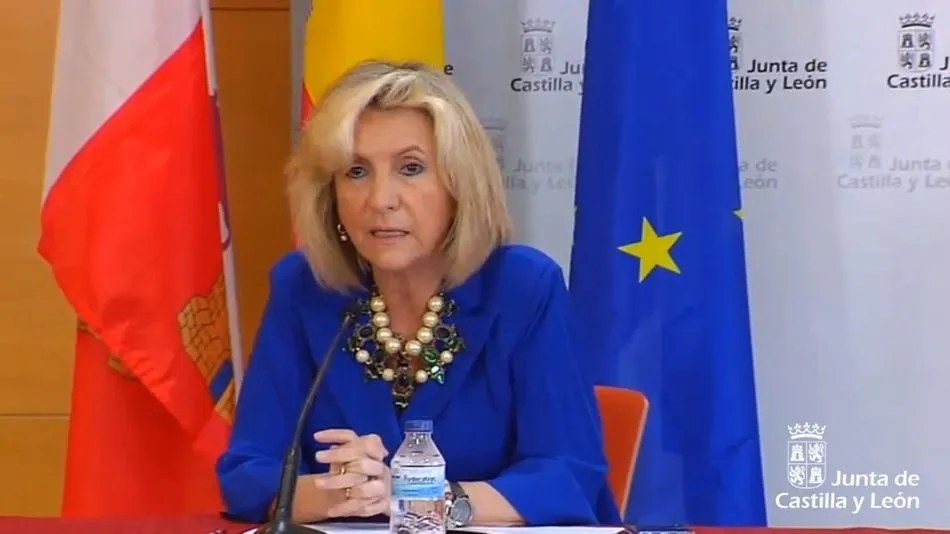 Verónica Casado, consejera de Sanidad de la Junta de Castilla y León