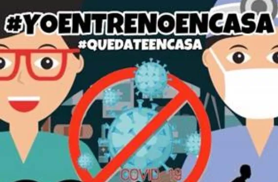 Una iniciativa salmantina invita a hacer ejercicio en casa