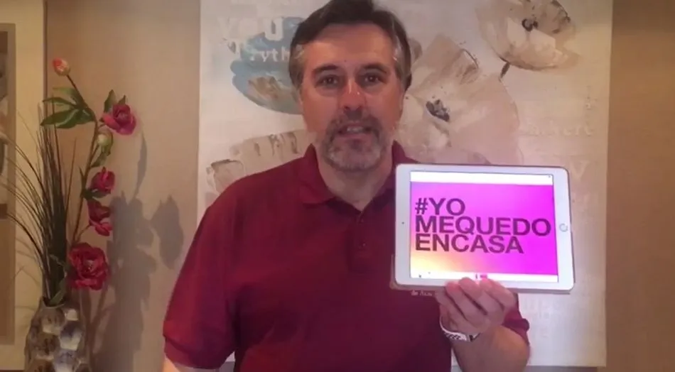 Deportistas de Salamanca recuerdan junto al alcalde la importancia de quedarse en casa para...