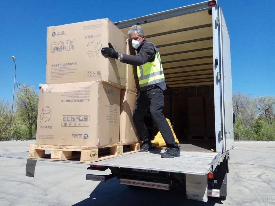 El material sanitario va con retraso