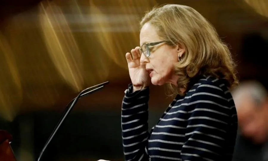 La vicepresidenta tercera y ministra de Asuntos Económicos y para la Transformación Digital, Nadia Calviño. Foto EP