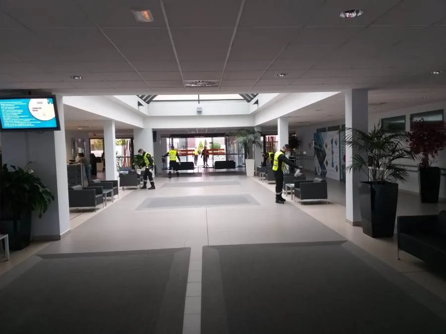 Más de 50 militares de la UME siguen con las labores de desinfección en Salamanca y provincia