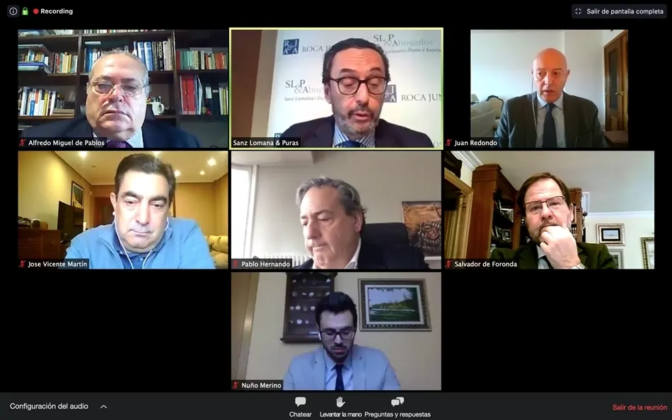 Videoconferencia de la jornada