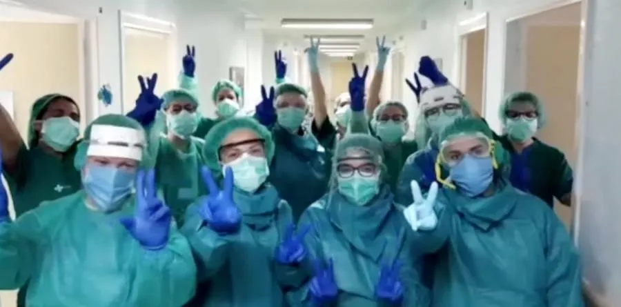 Algunos de los profesionales de la séptima planta, que colaboran con Hematología en el Hospital de Salamanca