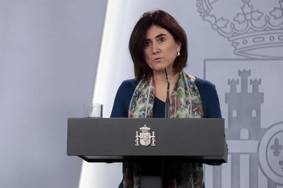 María José Sierra, jefa de Área del Centro de Coordinación de Alertas y Emergencias Sanitarias del Ministerio de Sanidad - POOL MONCLOA / JOSE MARIA CUADRADO JIMENEZ