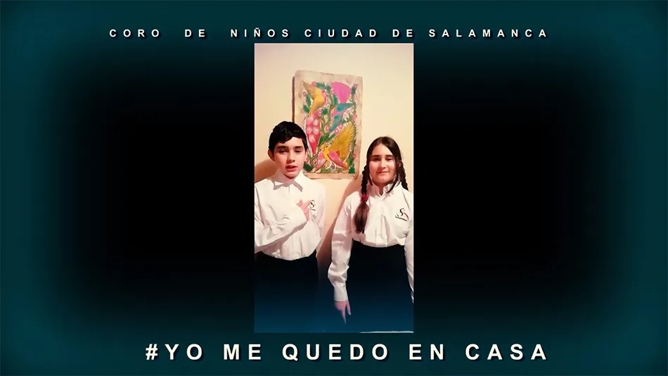 El Coro y Precoro de Niños Ciudad de Salamanca se suman al #quedateencasa