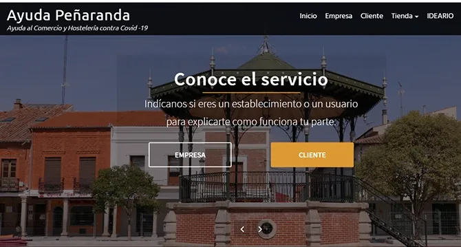 Ciudadanos pone en marcha la web ‘ayudapeñaranda.es’ para apoyar al comercio y la hostelería...