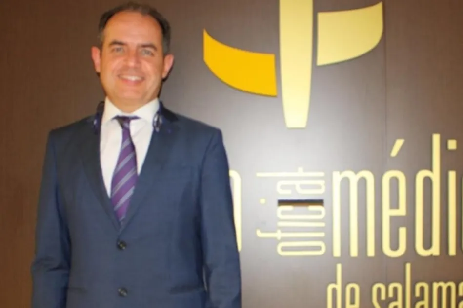 Santiago Santa Cruz, presidente del Colegio de Médicos de Salamanca