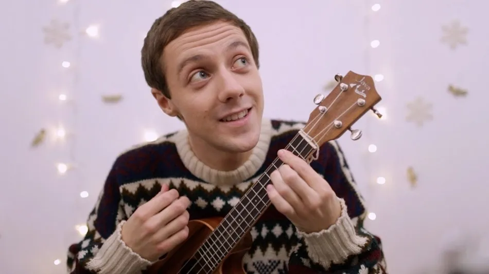 El artista infantil David Rees, en una imagen de su canal de Youtube