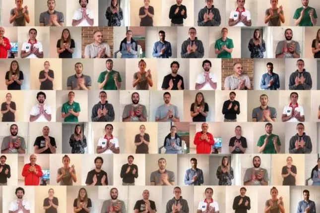 El baloncesto español se une para aplaudir a los trabajadores que luchan contra el COVID-19