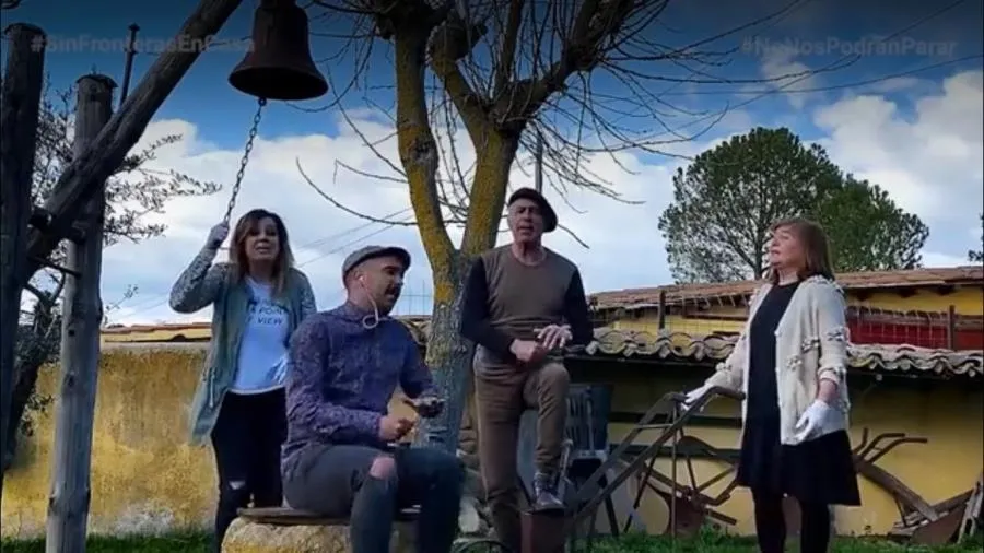 Intervención de Mayalde en este vídeo de Celtas Cortos