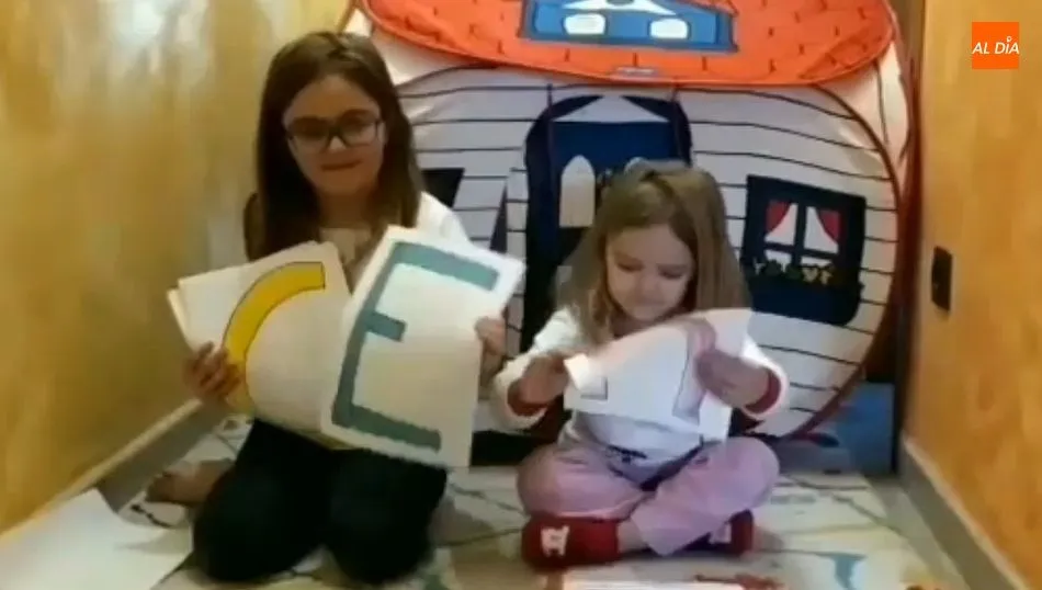 Marta Lorenzo Casado anima el confinamiento en Barruecopardo con #quédateencasa  