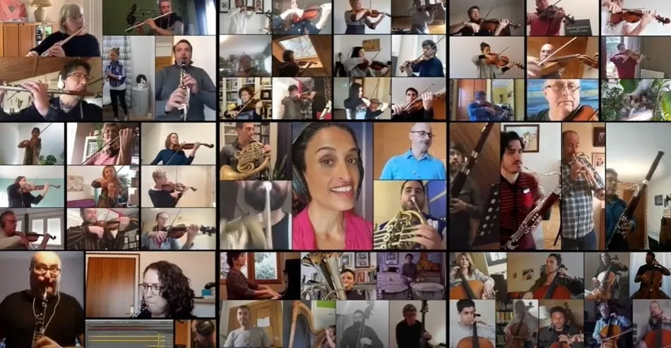 Vídeo de la OSCyL junto a la cantante israelí Noa