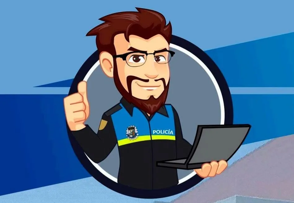 El manual de la Policía Local de Salamanca cuenta con imágenes destinadas a los más pequeños