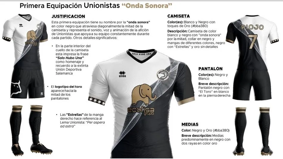 Unionistas muestra sus nuevas equipaciones elegidas por los socios