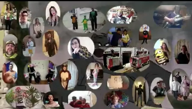 La cancion Quiero ser como tu interpretada por decenas de personas homenajea a los niños de Peñaranda