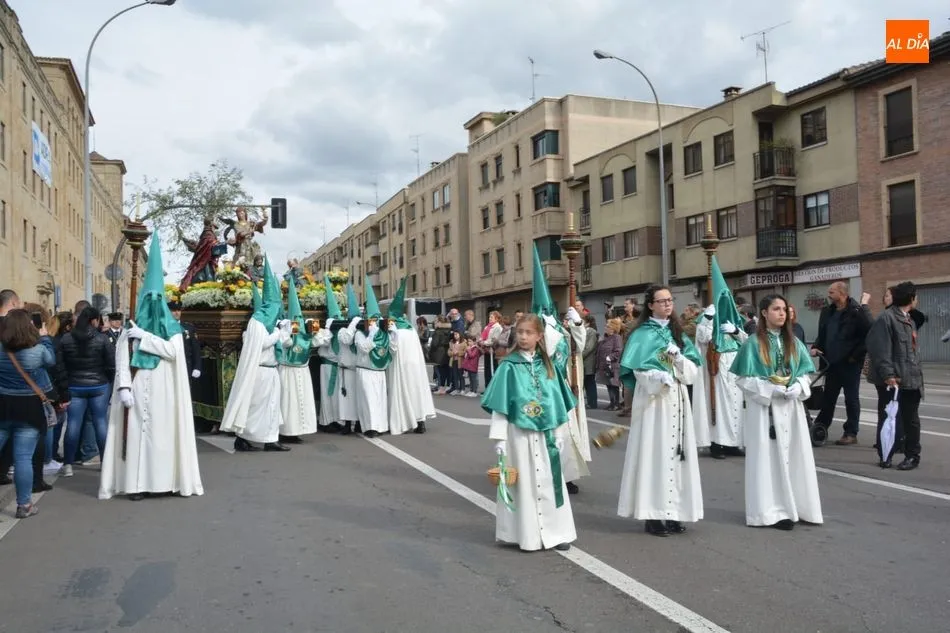 Procesión de la Oración en el Huerto de los Olivos. Foto de Lydia González