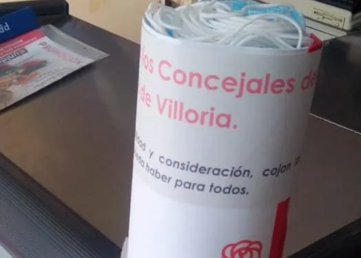 Donan mascarillas para la seguridad del pueblo