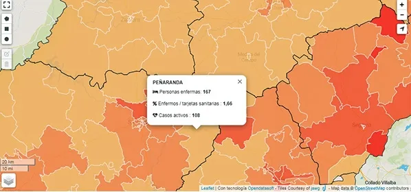 La Zona Básica de Salud de Peñaranda arranca mayo con más de 160 contagios y 9 fallecidos por...