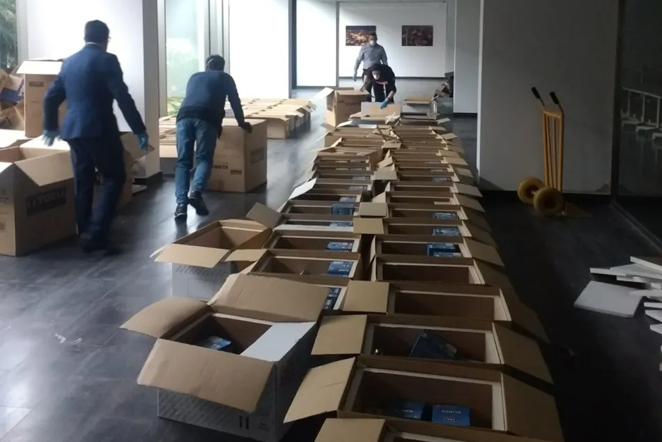 La Subdelegación del Gobierno en Salamanca ha recibido varias remesas de material de protección durante la crisis