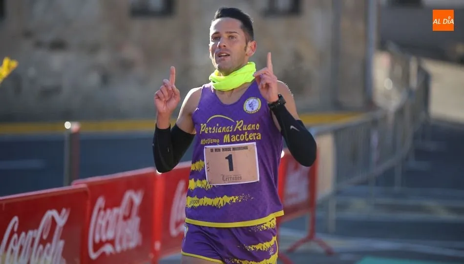 Alberto Marcos, atleta, en Cabrerizos. Foto de archivo