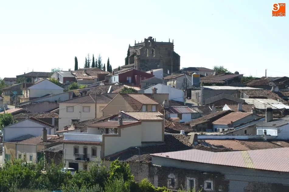 Vista de Robleda, uno de los pueblos que puede adelantar la desescalada en la provincia de Salamanca