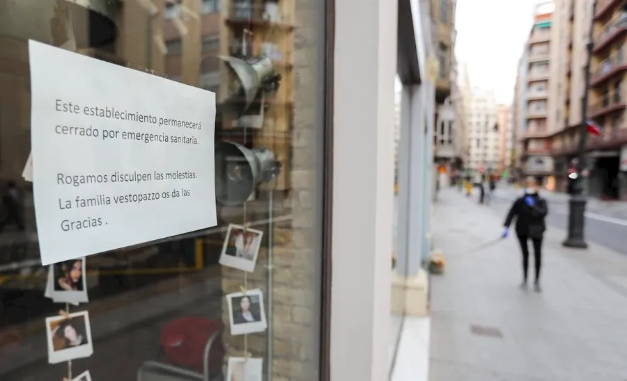 La pandemia ha provocado el cierre temporal de muchos establecimientos. Foto archivo EP