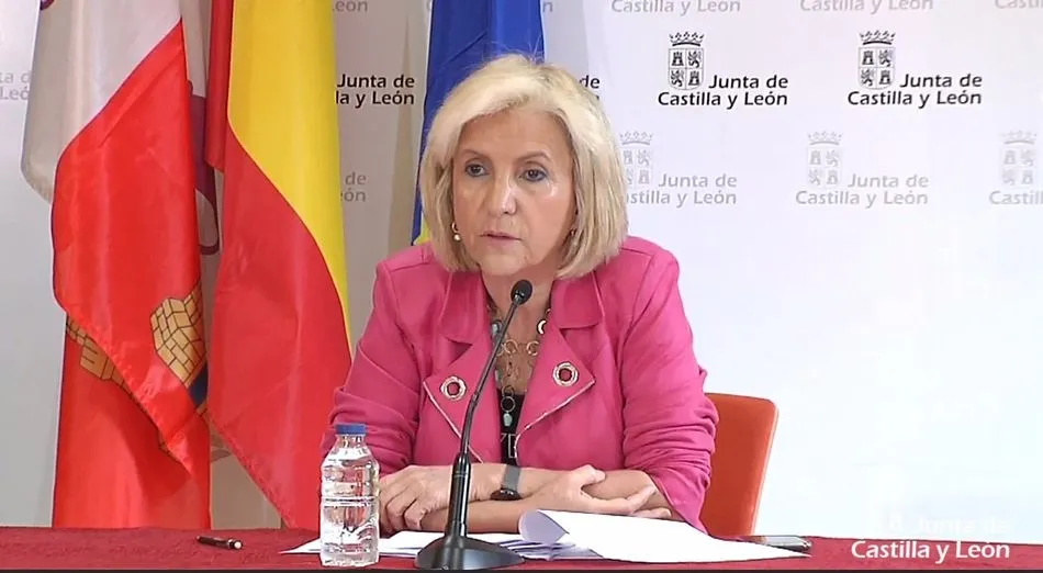 Verónica Casado, consejera de Sanidad de la Junta de Castilla y León