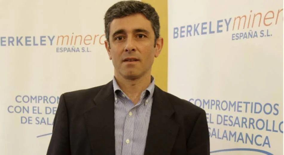 Francisco Bellón, presidente de Berkeley Minera España, filial de la empresa australiana Berkeley