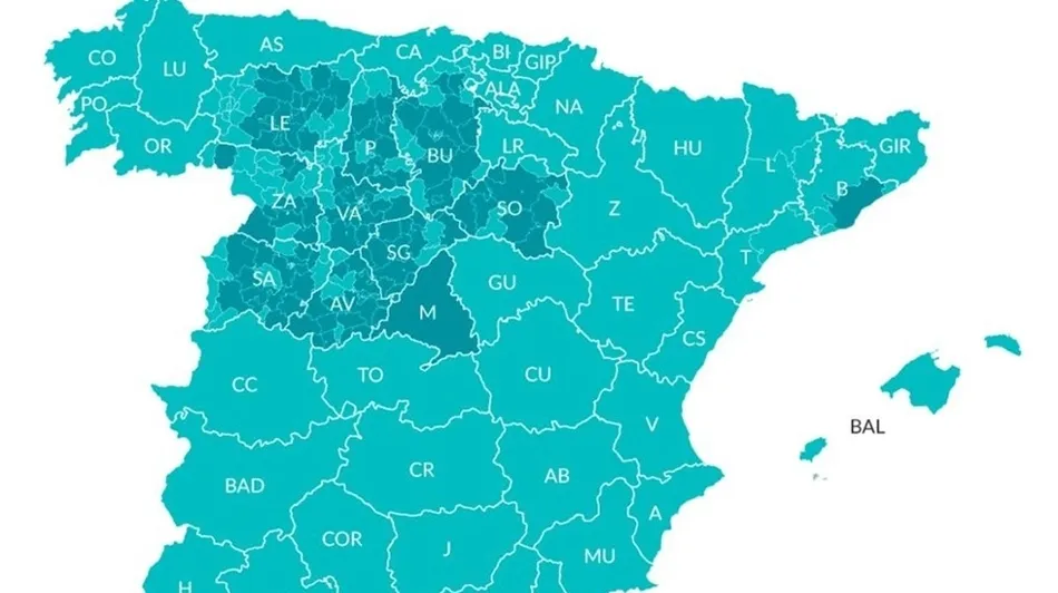 Mapa de la desescalada