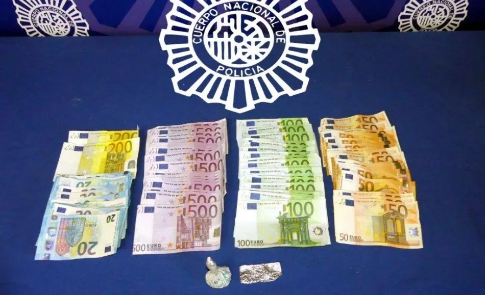 Material intervenido en esta operación