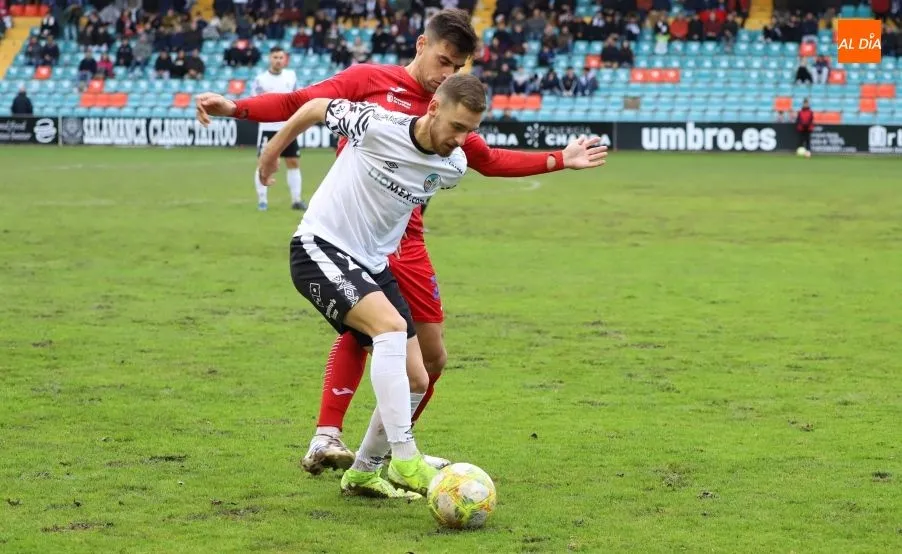 Sergio Molina, uno de los jugadores del Salamanca UDS con contrato para la próxima campaña