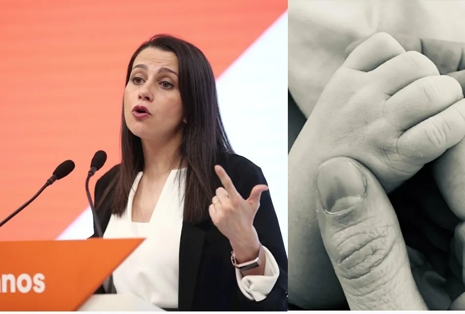 Inés Arrimadas, junto a la imagen que ha publicado en su Instagram