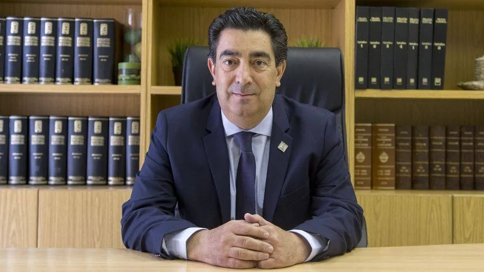 El presidente de la Confederación Empresarios de Salamanca-CES, José Vicente Martín Galeano