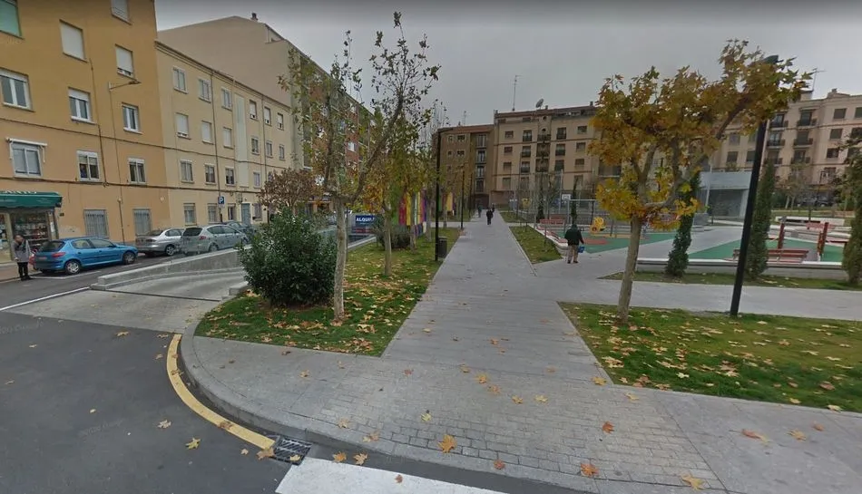 El entorno del parque de Garrido es una de las nuevas zonas peatonales