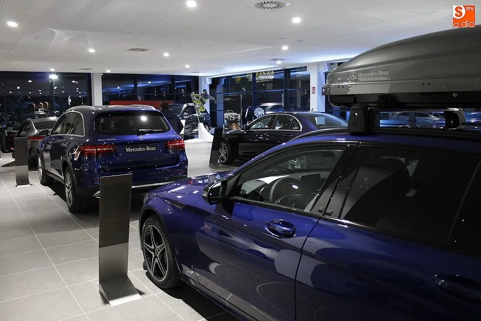 Modelos de Mercedes en el concesionario del Grupo Adarsa en Salamanca