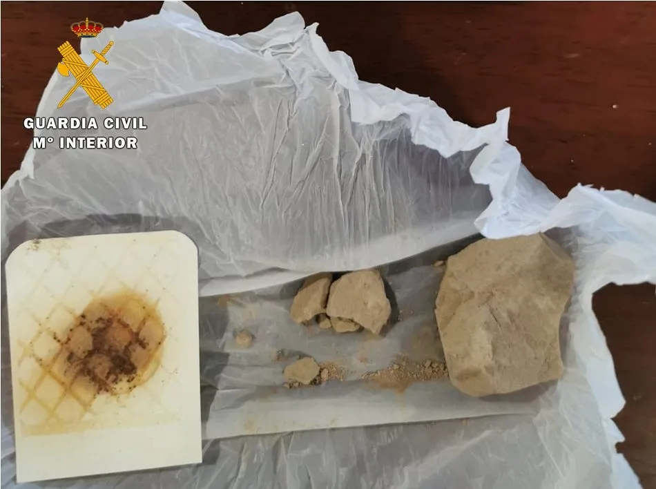 Droga intervenida por la Guardia Civil en Salamanca - GC
