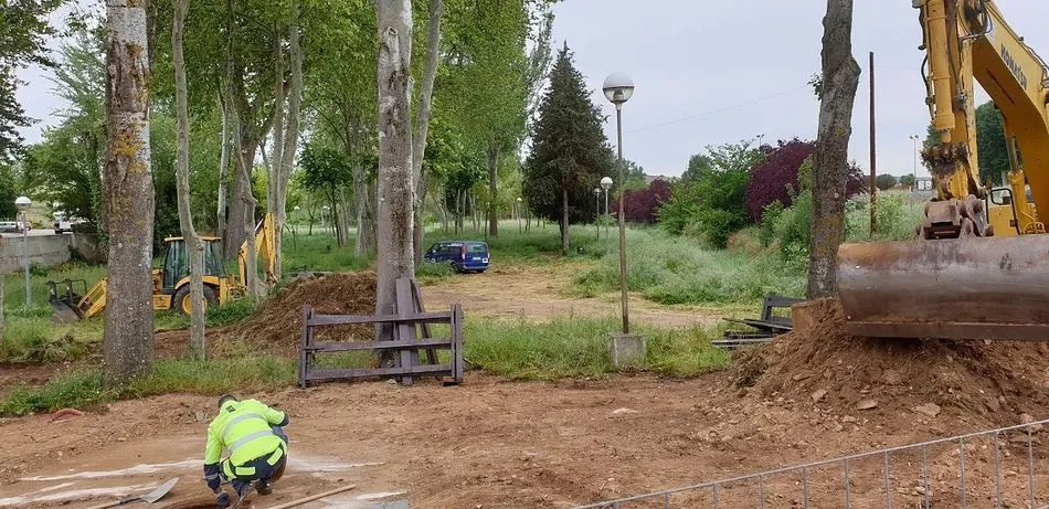 Obras de mejora en el parque Lazarillo de Tormes - Ayto. de Salamanca