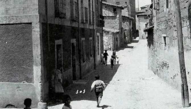 La calle del Palomo, antigua Cuesta de la Rata