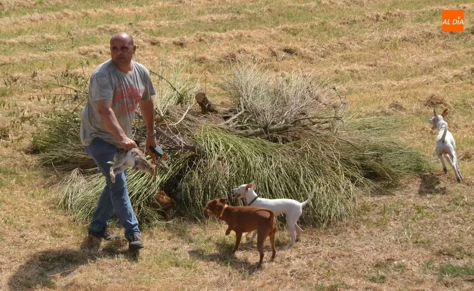 Uno de los actos de la II Feria de la Caza en Ciudad Rodrigo. Foto de archivo