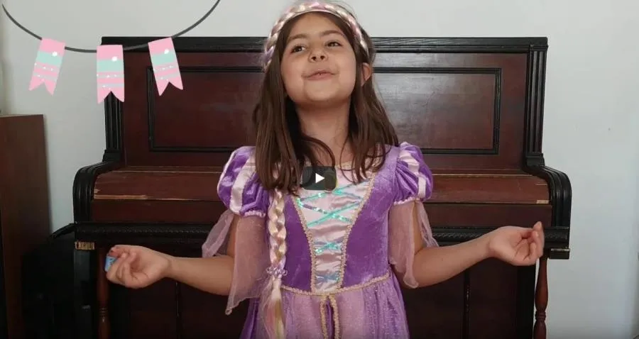 Una de las escenas del vídeo que promociona el Conservatorio Profesional de Música de Salamanca