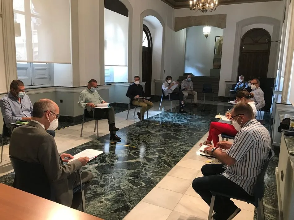 Reunión mantenida por la Diputación con las OPAs de Salamanca