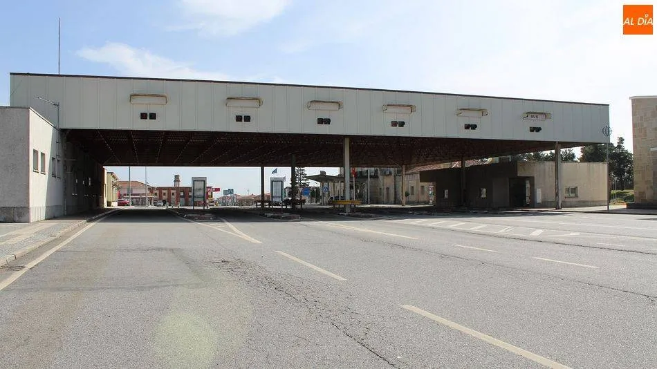 Frontera entre España y Portugal con Fuentes de Oñoro