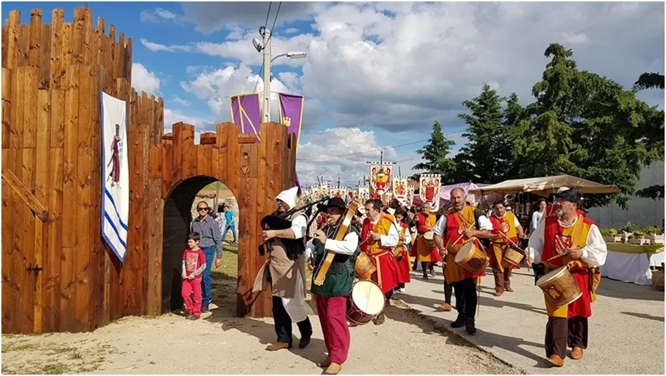 Imagen de la pasadas edición de la Jornada Medieval en homenaje a Bernardo del Carpio