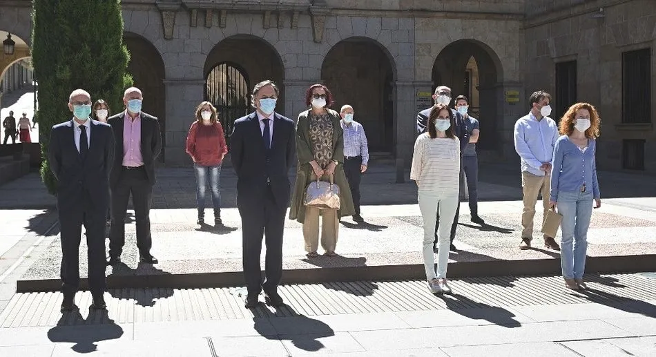 El Ayuntamiento de Salamanca guarda silencio por los fallecidos en la pandemia