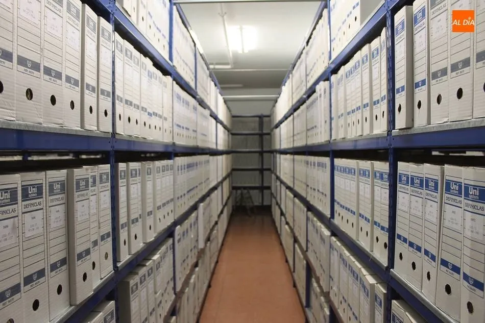 Interior del Archivo de la Catedral de Salamanca - Archivo