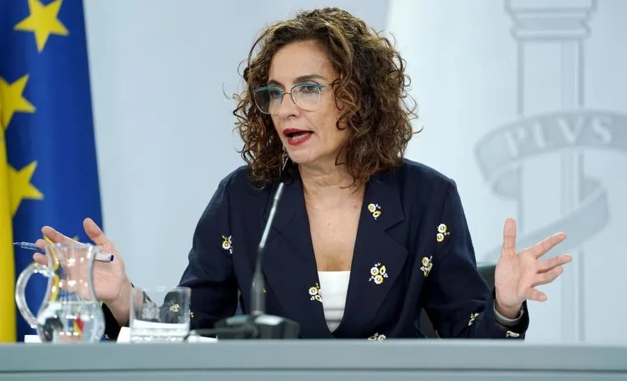 La ministra de Hacienda y portavoz del Gobierno, María Jesús Montero. Foto Pool